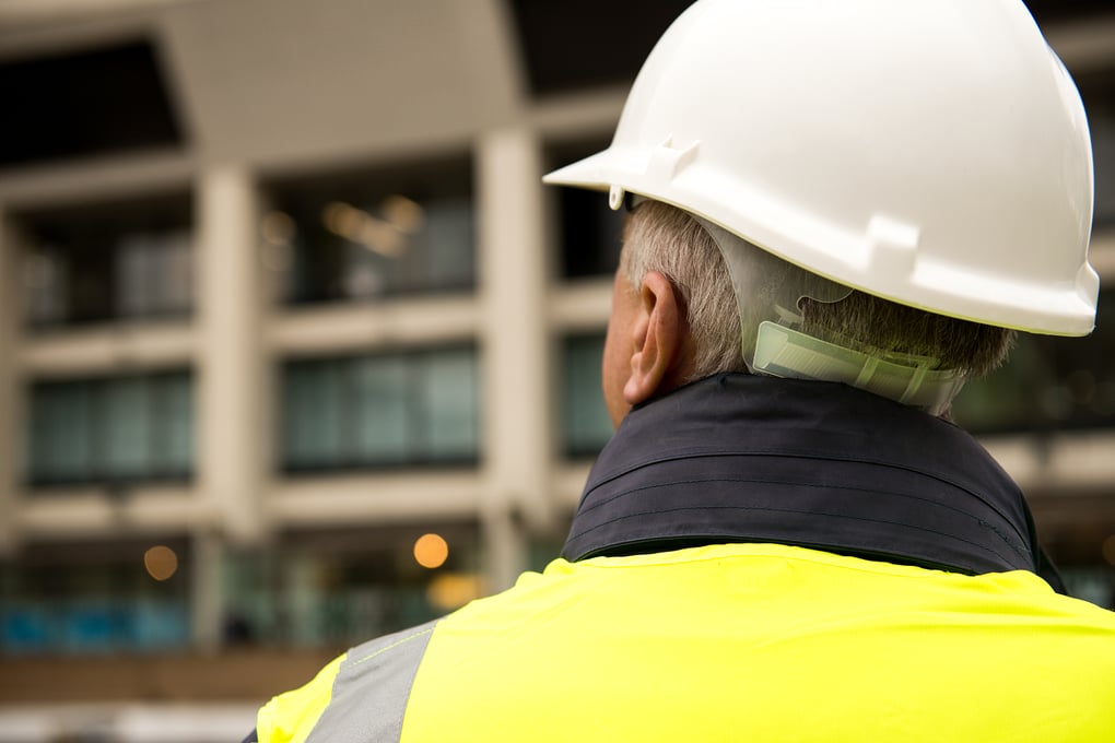 Image of man in hard hat