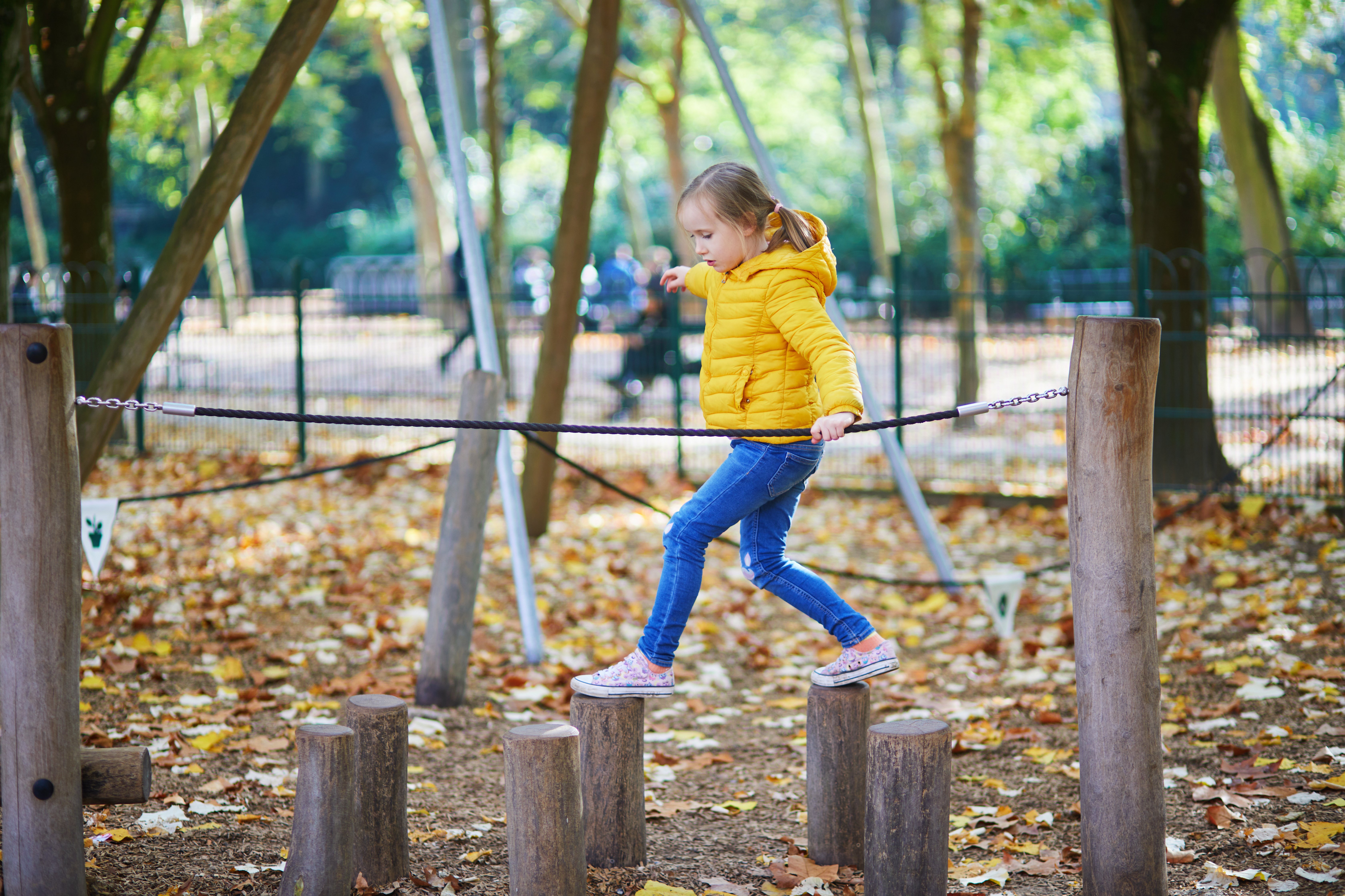 Kid in park
