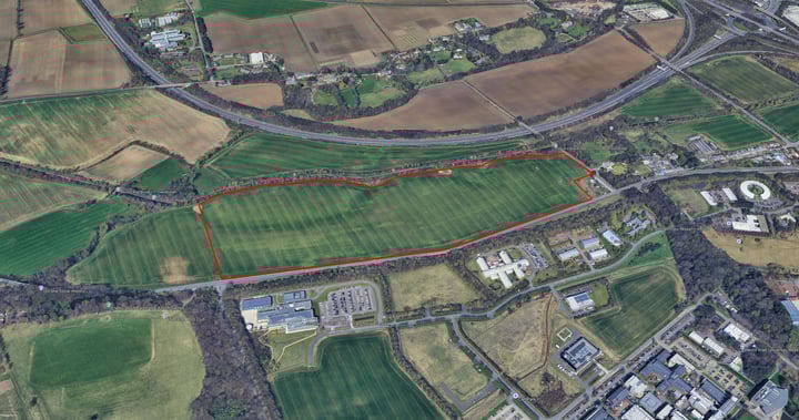 Wester Hermiston red line boundary