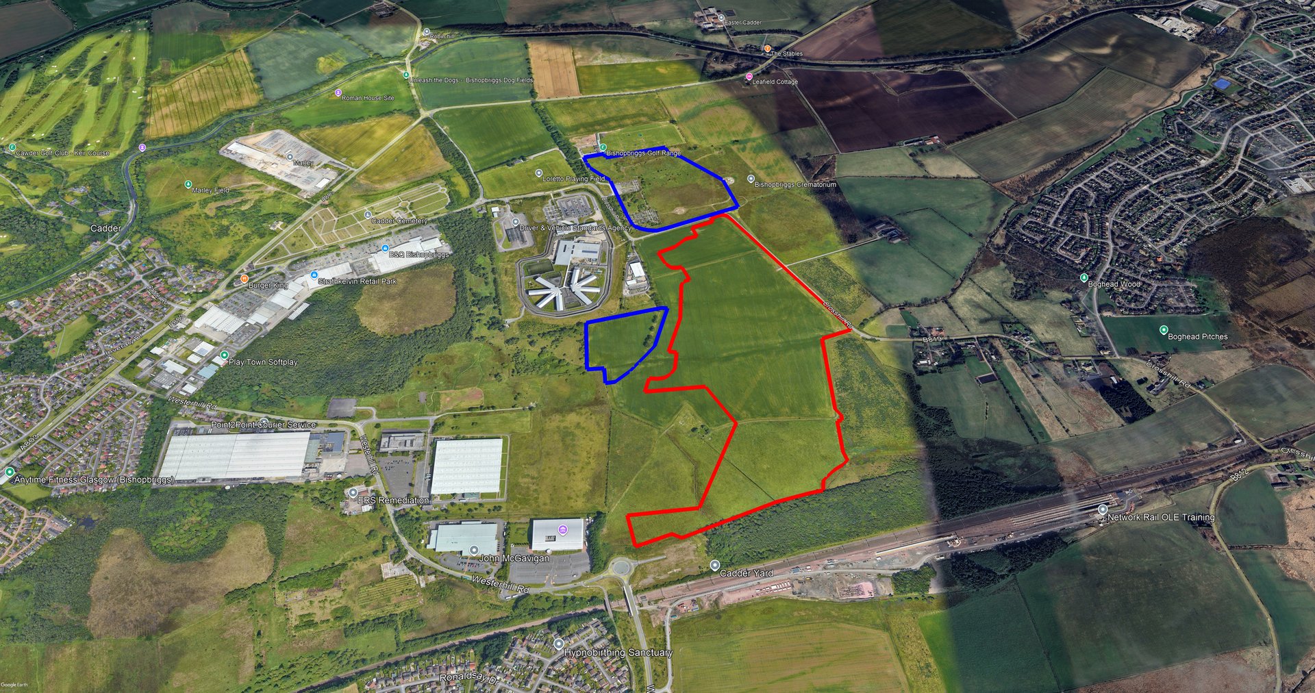Westerhill red line boundary 